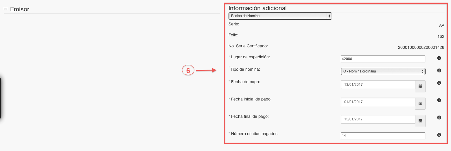 información adicional - koatl facturas